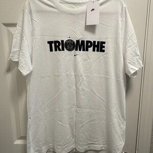 NWT Nike Men's PSG White T-shirt (size L)